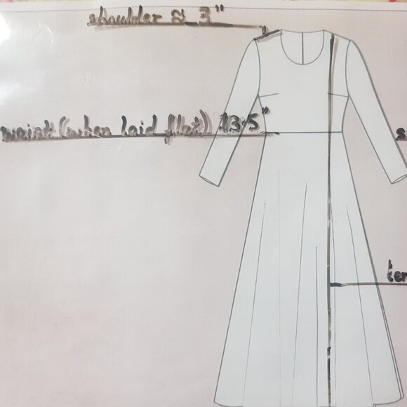 New Wonder Nation Velour and Tulle dress in green(Large plus 10-12 size) - Picture 6 of 7